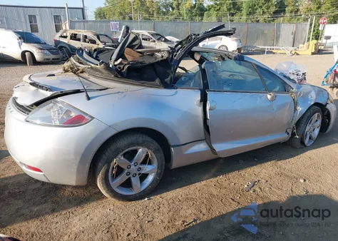 2008 Mitsubishi Eclipse Spyder Gs z USA, uszkodzony, nr VIN 4A3AL25F48E014211
